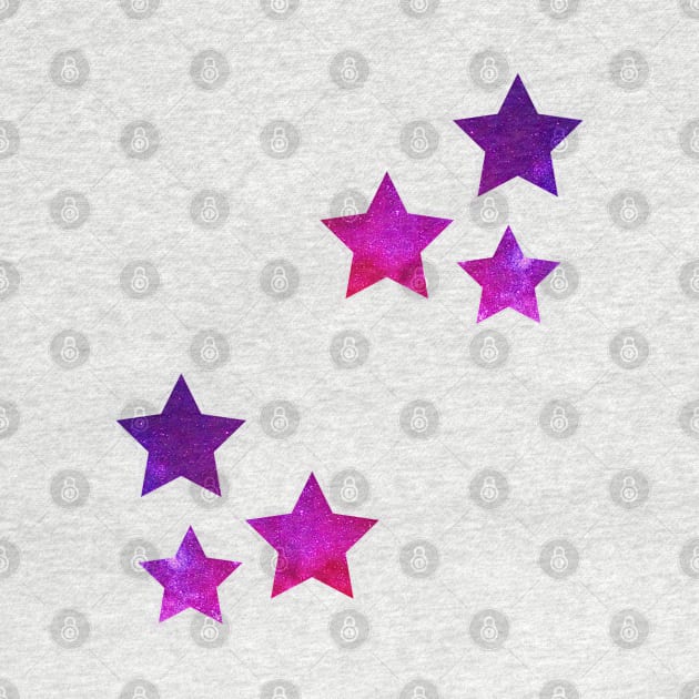 Galaxy stars sticker pattern by HR-the-Chemist